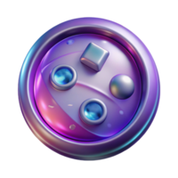 magnificent modern Glossy Plastic Button Texture Transparent for Web Ui Design professional png