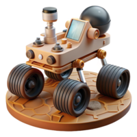 wonderful contemporary Mars rover exploring surface original png