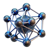 elegant traditional A network of interconnected, glowing nodes and filaments, resembling a neural network, with a dark, cyberpunk aesthetic authentic png