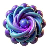 elegant classic A quantum computer processing complex algorithms, visualized as swirling nebulae of color, dark, mysterious lighting high resolution png