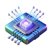 stunning rustic A microscopic view of a quantum computer chip, intricate pathways of light pulsing through its core, illuminated by vibrant laser light, abstract style high resolution png