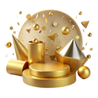 dramatic rustic Golden Confetti Anniversary Backdrop Transparent png