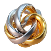 extraordinary rustic Intertwined, flowing ribbons of molten gold and silver, with a warm, ambient light, in an Art Nouveau style original png