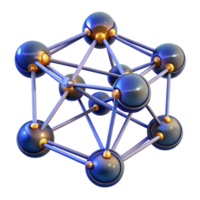 vibrant modern A network of interconnected, glowing nodes and filaments, resembling a neural network, with a dark, cyberpunk aesthetic detailed png