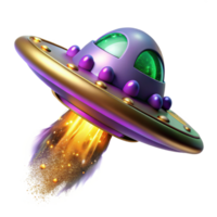 impressive creative A sleek, bioluminescent spaceship, pulsating with emerald green energy, soaring through a nebula of violet and gold dust. Soft, ethereal lighting, art nouveau style detailed png