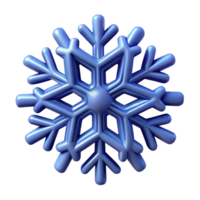 wonderful rustic A single snowflake, intricate design, high quality png