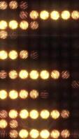 Horizontally creeping lines on a wall of light, loop video