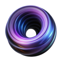beautiful modern A swirling vortex of light and color, resembling a black hole, with a dark, mysterious aesthetic high quality png