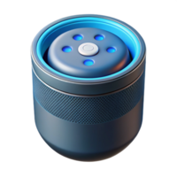 impressive vintage Smart speaker with voice assistant detailed png