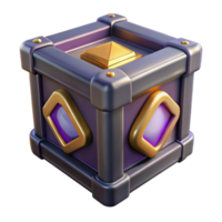dramatic creative Pandora's Box, forbidden object, mysterious, detailed png