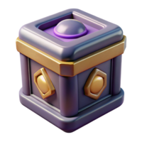 beautiful modern Pandora's Box, forbidden object, mysterious, high resolution png