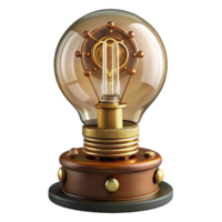 impressive modern A portrait of a steampunk woman with intricate clockwork gears embedded in her skin, illuminated by soft amber lighting in a chiaroscuro style high resolution png