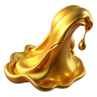 stunning classic A cascade of flowing, liquid gold, illuminated by a warm, golden light, with a luxurious, opulent aesthetic high resolution png