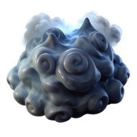 magnificent artistic A field of swirling, smoky textures, with a dim, mysterious lighting, in a dark, atmospheric style detailed png