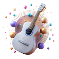 magnificent classic Guitar Silhouette String Art Transparent for Craft Projects high resolution png