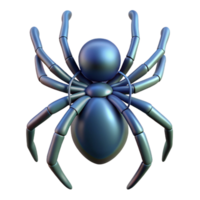serene traditional A single, stylized spider, intricate web design on its back genuine png