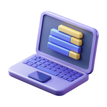 lugn traditionell bärbar dator dator med kodning gränssnitt hög kvalitet png