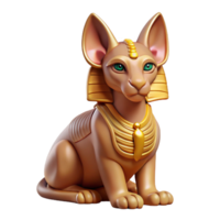vibrant abstract Sphinx, riddle-posing creature, enigmatic, high resolution png