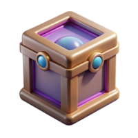 elegant classic Pandora's Box, forbidden object, mysterious, genuine png