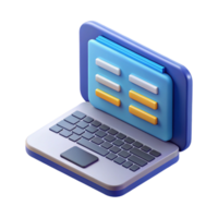 vibrant traditional Laptop computer with coding interface authentic png