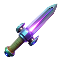 vibrant classic A futuristic weapon, resembling a glowing energy sword, is held aloft, dramatic lighting, fantasy style original png