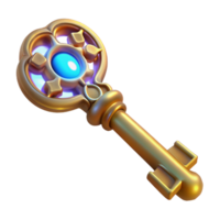 stunning rustic A single, ancient key, intricate carvings, glowing aura exclusive png