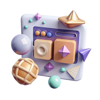 elegante rustico intuitivo navigazione ui elementi trasparente per sito web design originale png