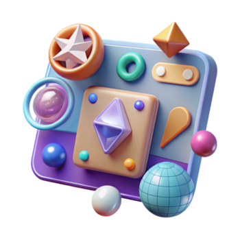 elegante classico intuitivo navigazione ui elementi trasparente per sito web design autentico png