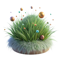 impressive artistic Isolated Grass Tufts Cutout for Compositing high resolution png
