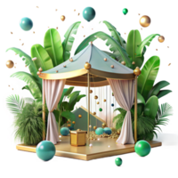 extraordinary artistic Jungle Canopy Adventure Theme Transparent high quality png