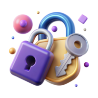 impressive artistic Key Icon Access Security Unlock Isolated for Password Management authentic png