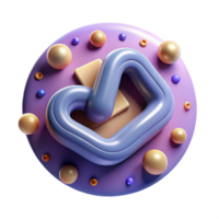serene classic Logarithm Symbol Cutout for Advanced Mathematics high quality png