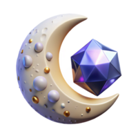 wonderful rustic Moon Phase Icon Isolated for Astronomy Charts professional png