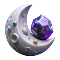 extraordinary traditional Moon Celestial Isolated for Night Sky ry professional png