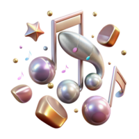 extraordinary vintage Music Notes Texture Isolated for Music App Design original png
