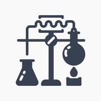 Design Illustration graphic of Gas Cylinder icon with glyph style. Suitable for UI, mobile design, web design, etc. vector