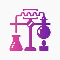 Design Illustration graphic of Gas Cylinder icon with gradient style. Suitable for UI, mobile design, web design, etc. vector