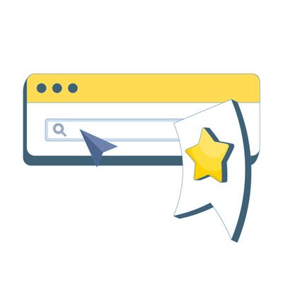 Concept Online bookmark manager for cloud-based bookmarking. Browser-independent tool simplifies digital bookmarking, saving links, and organizing fast access and efficient browsing. design.