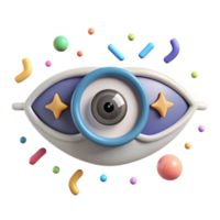 vibrant rustic Optician Eye Care Icon Cutout for Vision Care Projects high resolution png