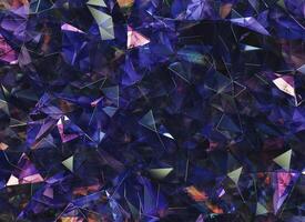 Luxury Abstract Realistic Deep Purple Crystal Texture Reflection Close Up Background 3D rendering photo