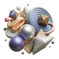 magnificent artistic Shape Set for Diverse Design Applications genuine png