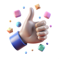 wonderful rustic Pop Art Inspired Thumbs Up Gesture Transparent high resolution png