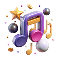 wonderful rustic Pop Art Style Music Note Symbol Design Cutout png