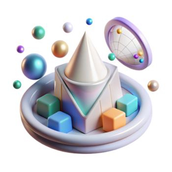 degno di nota astratto probabilità distribuzione trasparente per statistico analisi alto risoluzione png