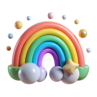 vibrant modern Rainbow Icon Cutout for Colorful Kids Projects exclusive png