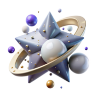 magnificent abstract Realistic Starfield View Cutout for Game Environments high quality png