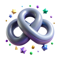 stunning minimalist Recyclable Materials Symbol Mobius Loop Isolated authentic png