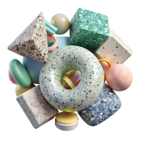 wonderful classic Recycled Plastic Speckle Texture Isolated for Eco Design high resolution png