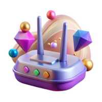 magnificent creative Router Wireless Network Connectivity Isolated for Internet Tech high quality png