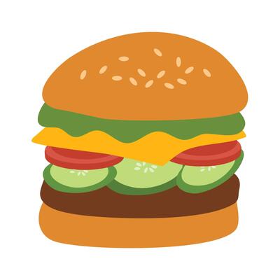Burger for Celebrating National Hamburger Day